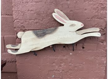 Wooden Rabbit Coat Hook