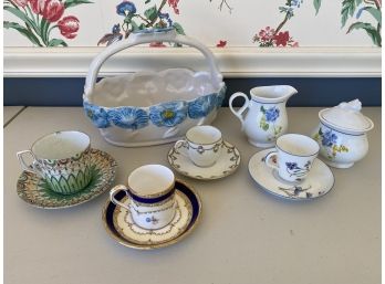 Set Of Collectible China And Tea Cups