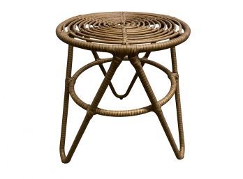 Unique Woven Side Table