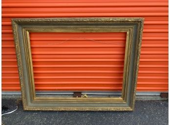 Ornamental Frame With Distressed Gilt Finish