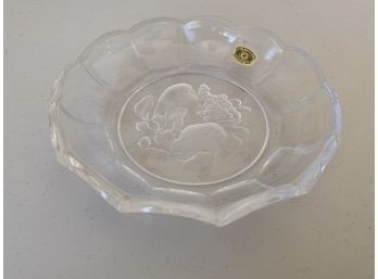 Val St Lambert Brussels Petite 6' Crystal Bowl