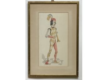 Framed Print Of Court Musicians