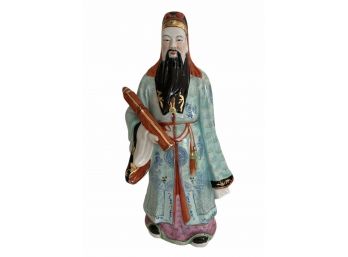 Old Chinese Porcelain Immortals Figurine B