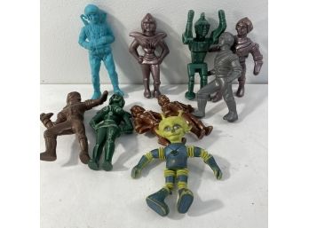 (F) Huge Lot Of Vintage Farm Spacemen & Aliens  Play Figures