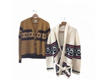 Two Cool Vintage Cardigans -
