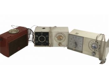 Lot Of 3 Vintage Radios
