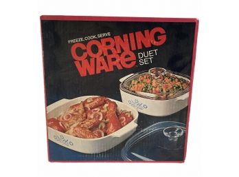 Vintage Corning 'Cornflower' New Boxed Set