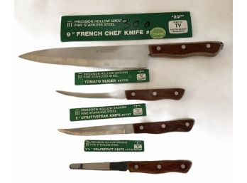 (E) Set Of 4 (NEW) Professional Knives