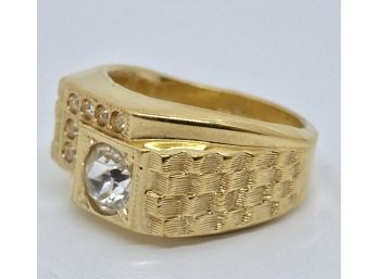 14K Gold Electroplated Ring