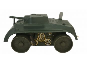 Vintage Marx Metal And Plastic Wind Up Tank Toy.