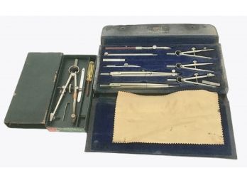 Two Vintage Keuffel & Esser Co,  Minusta, Drafting Instruments
