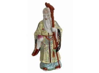 Old Chinese Porcelain Immortals Figurine A