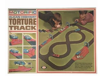 Ideal Motorific 'Alcan Highway Torture Track' Racing Game