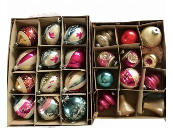 Vintage  Christmas Ornaments (B)