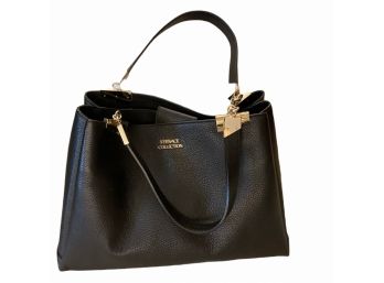 Versace Collection Leather Tote- Pristine!!!