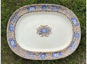 Large Antique Copeland Ironstone Platter