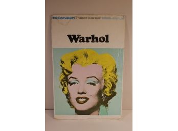 Original Andy Warhol 1971 Tate Gallery London Exhibition Poster Marilyn Monroe