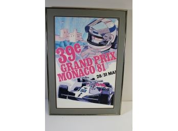 Original 1981 Grand Prix Poster