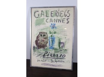 Original Picasso Gallery Poster