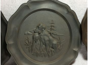Old Pewter Plates