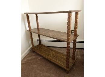 Vintage Tiered Console Table