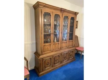 Drexel Breakfront China Cabinet