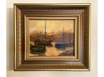 Vintage Naval Painting