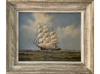 Vintage Naval Painting