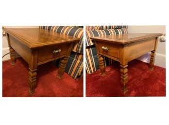 Pair Of Vintage End Tables / Nightstands