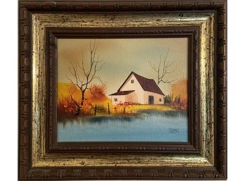 Beaumont Vintage Landscape Painting