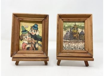 Pair Of Miniature Paintings