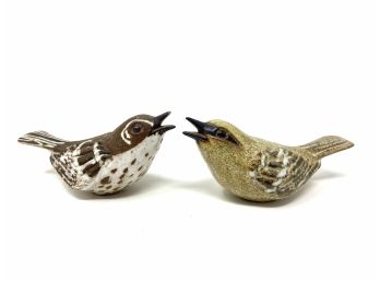 Pair Of Bird Figurines