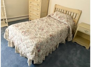 Shabby Chic Twin Bed