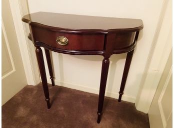 Federal Style Vintage Demilune Table