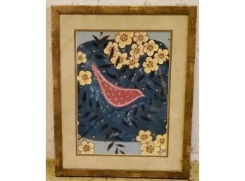 Decorative Print Of A Bird