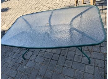 Rectangular Patio Table