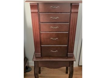 Stand Jewelry Cabinet