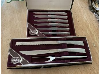 Carvel Hall Steak Knife & Carving Set