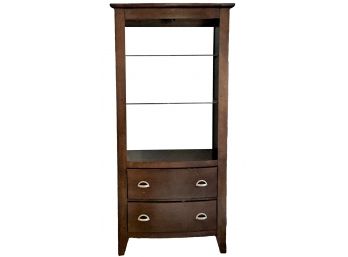 Fairmont Designs By Fortunoff  Lighted Open Design Bookcase (one Of Two)