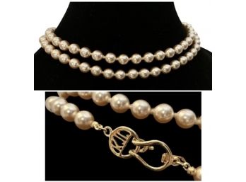 Kenneth Jay Lane Pearl Bead Strand