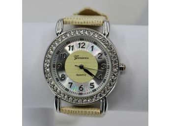 Genevex Ladies Watch W Jewel Accents