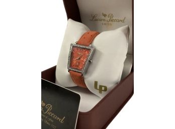 Lucien Piccard Swiss Ladies Watch (RETAIL $598.00)