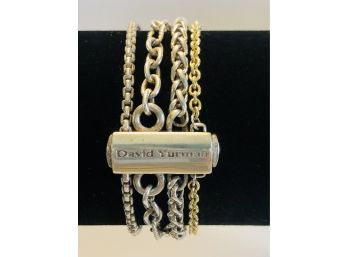 David Yurman Four-Row Multi-Chain Bracelet