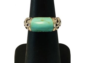 Filigree Turquoise Ring