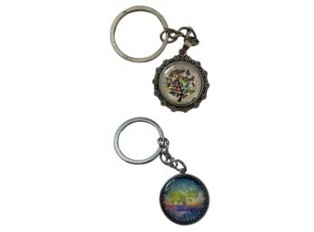 Tree Of Life Pair Of Keychains