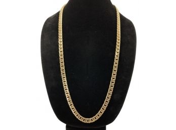 Long Link Gold Necklace