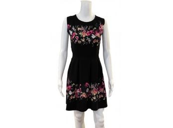 Floral Party Dress, Size Small / Medium
