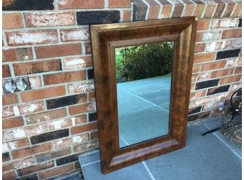 Vintage Flame Sawed Ogee Mirror