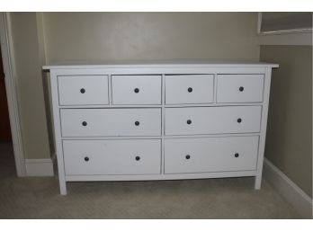 MODERN SOLID WOOD DRESSER IN WHITE PAINT