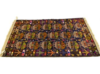 Genuine Hand Woven Baluch Area Rug (Pakistan)